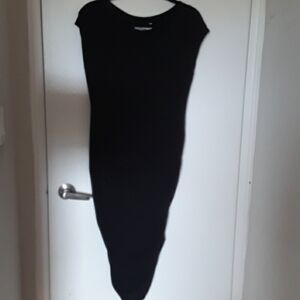 Like New Black Jeresy  Midaxi Maternity Dress